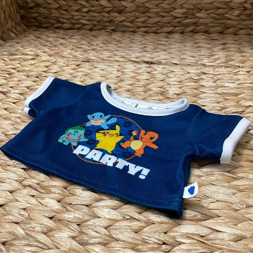 Build A‎ Bear Workshop Pokemon PARTY Shirt